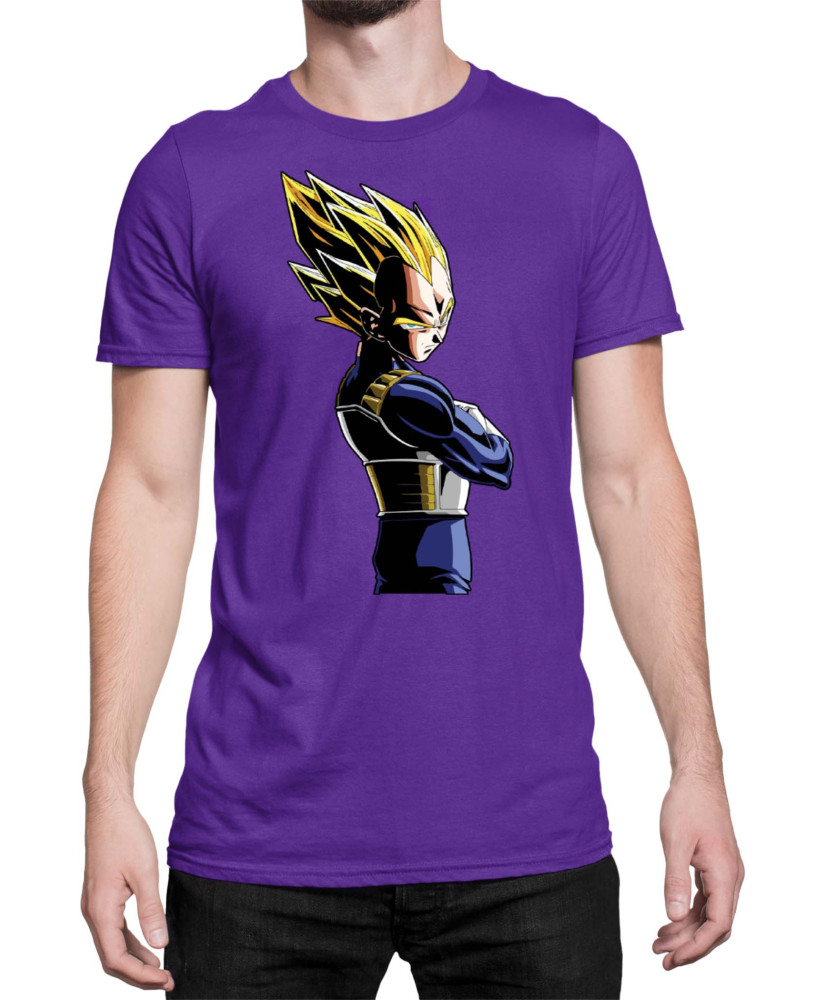 Мъжка Тениска Dragon Ball Z Sayan Prince Мъжка Тениска Dragon Ball Z Sayan Prince