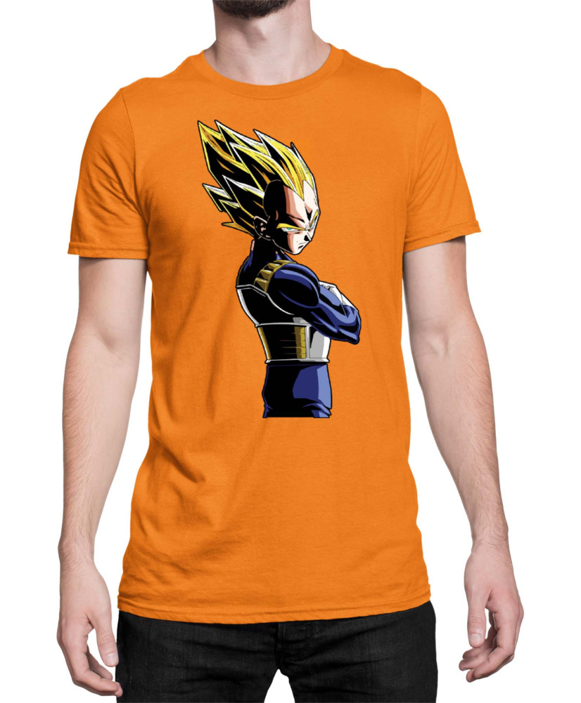 Мъжка Тениска Dragon Ball Z Sayan Prince Мъжка Тениска Dragon Ball Z Sayan Prince