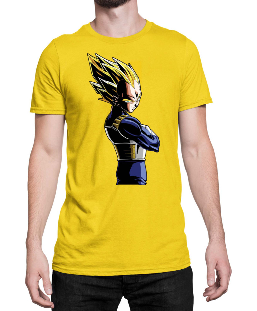 Мъжка Тениска Dragon Ball Z Sayan Prince Мъжка Тениска Dragon Ball Z Sayan Prince