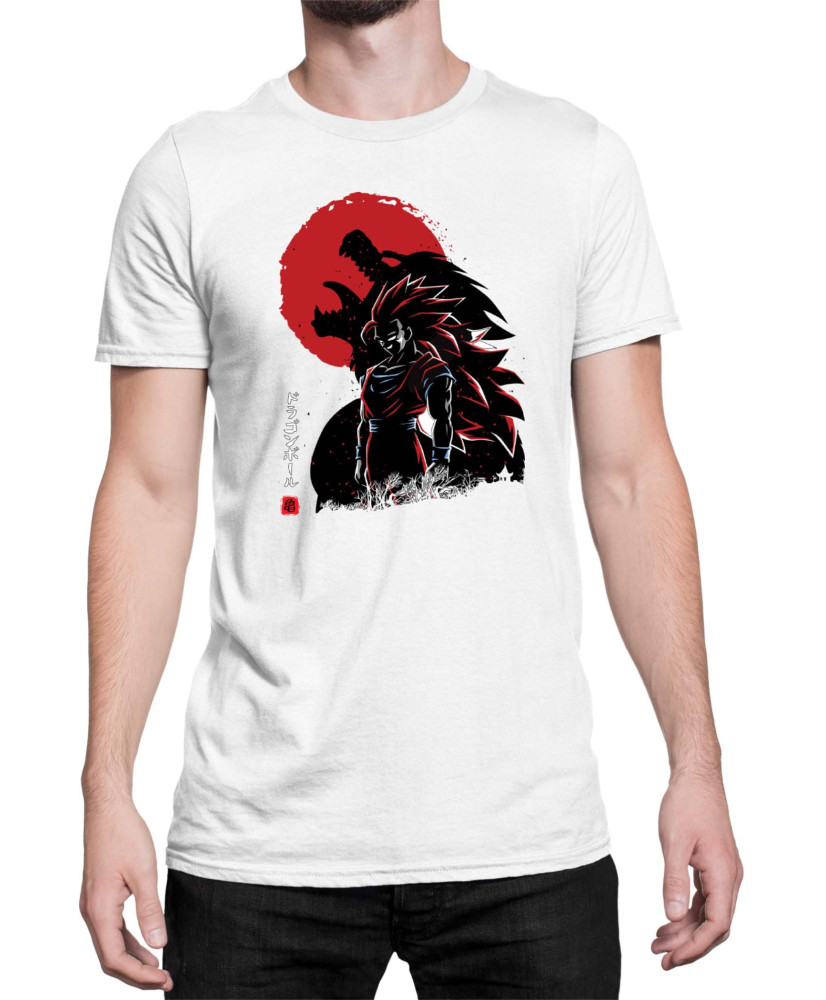Мъжка Тениска Dragon Ball Z Wolf
