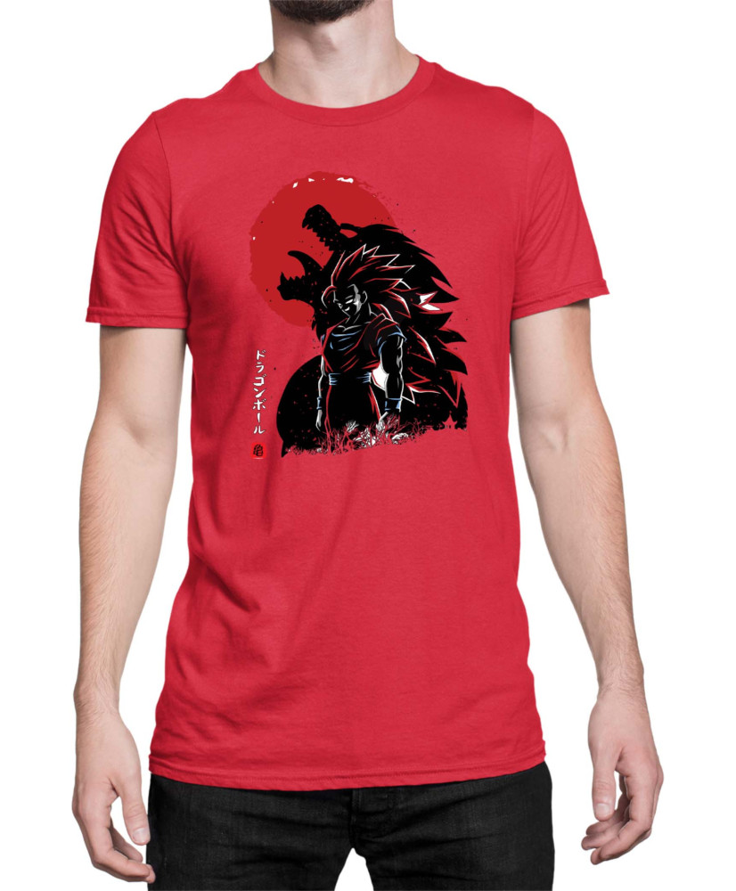 Мъжка Тениска Dragon Ball Z Wolf