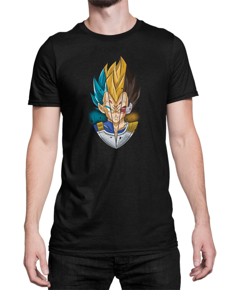 Мъжка Тениска Dragon Ball Z Faces Мъжка Тениска Dragon Ball Z Faces