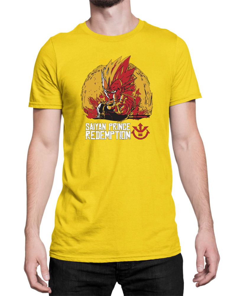 Мъжка Тениска Dragon Ball Z Saiyan Prince Мъжка Тениска Dragon Ball Z Saiyan Prince
