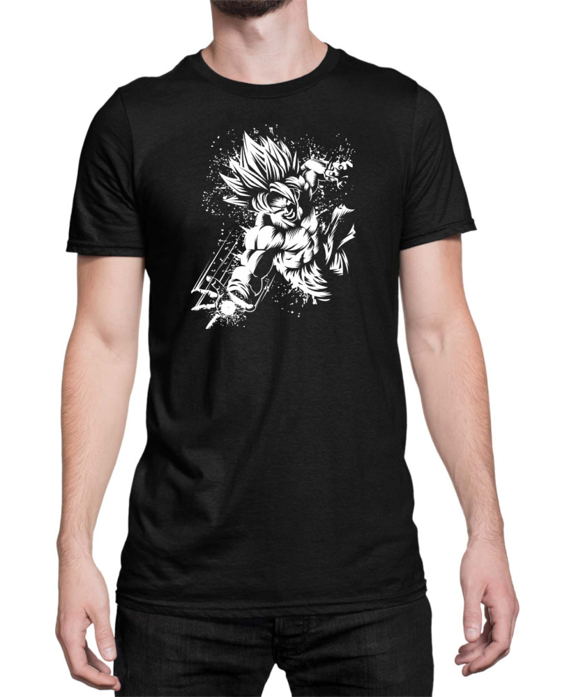 Мъжка Тениска Dragon Ball Z Raging Мъжка Тениска Dragon Ball Z Raging