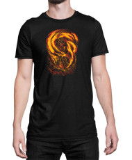Мъжка Тениска Dragon Ball Z Power Red