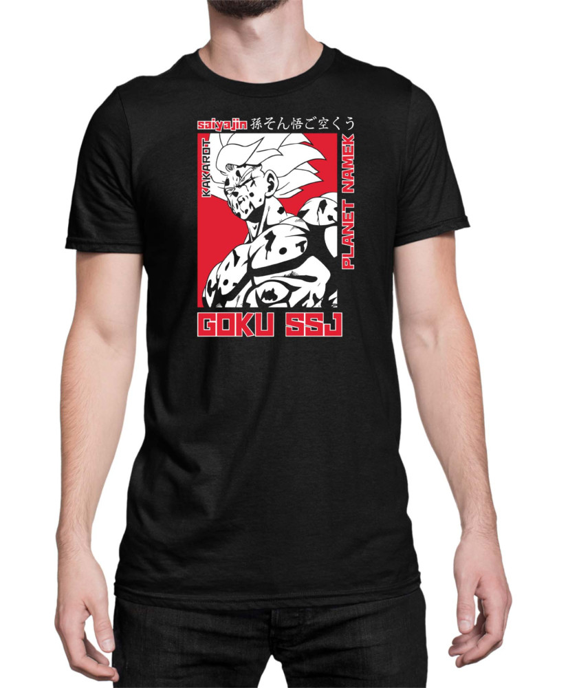 Мъжка Тениска Dragon Ball Z Supersaiyajin Мъжка Тениска Dragon Ball Z Supersaiyajin