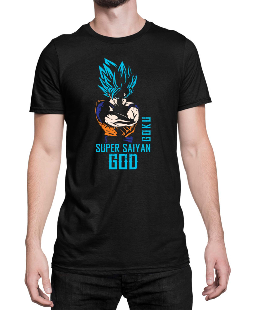 Мъжка Тениска Dragon Ball Z Saiyangod Мъжка Тениска Dragon Ball Z Saiyangod