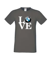 Мъжка тениска BMW LOVE white