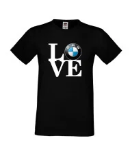 Мъжка тениска BMW LOVE white