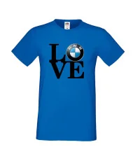 Мъжка тениска BMW LOVE black