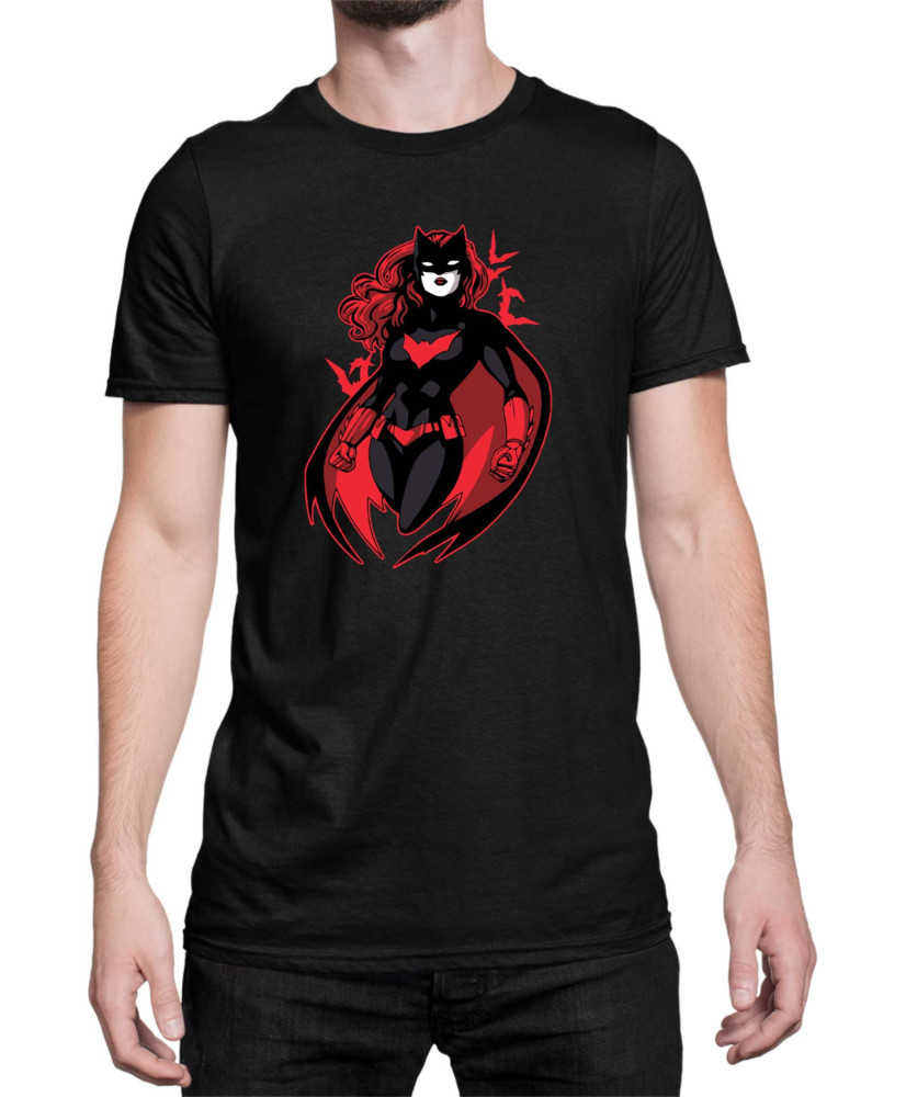 Мъжка Тениска Batgirl Red