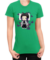 Дамска Тениска Demon Slayer Kimetsu No Yaiba Shinobusleep