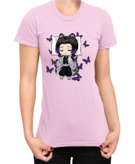 Дамска Тениска Demon Slayer Kimetsu No Yaiba Shinobusleep