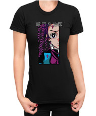 Дамска Тениска Demon Slayer Kimetsu No Yaiba Tanjiroface