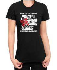 Дамска Тениска Demon Slayer Kimetsu No Yaiba Kimetsunoyaiba