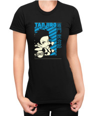 Дамска Тениска Demon Slayer Kimetsu No Yaiba Tanjiroslayer
