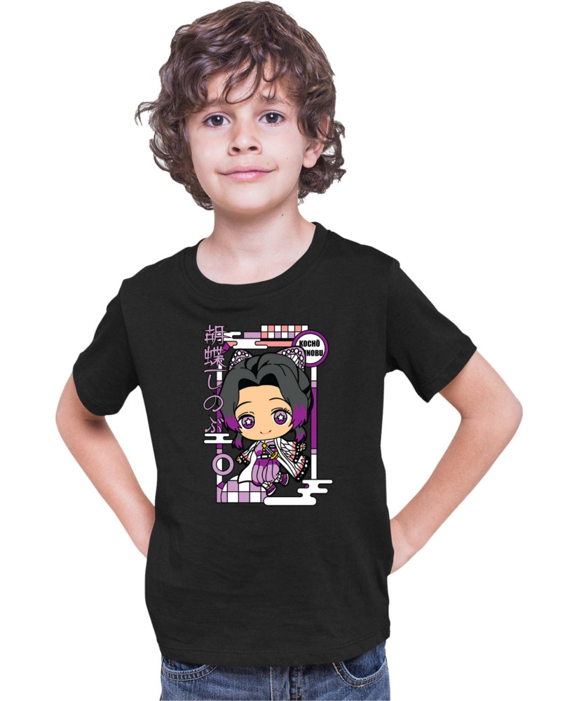 Детска Тениска Demon Slayer Kimetsu No Yaiba Chibishinobu