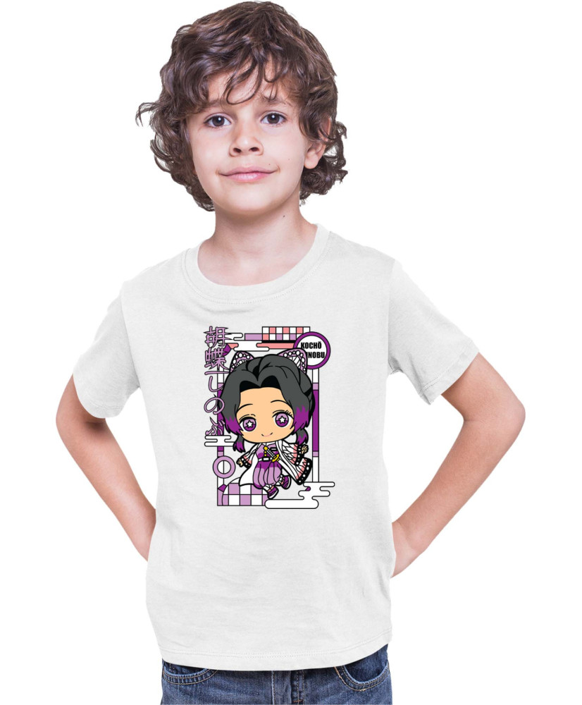 Детска Тениска Demon Slayer Kimetsu No Yaiba Chibishinobu