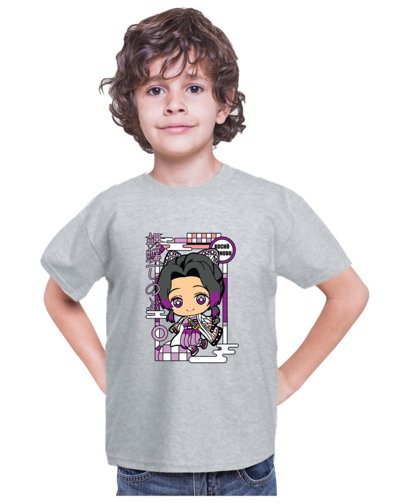 Детска Тениска Demon Slayer Kimetsu No Yaiba Chibishinobu
