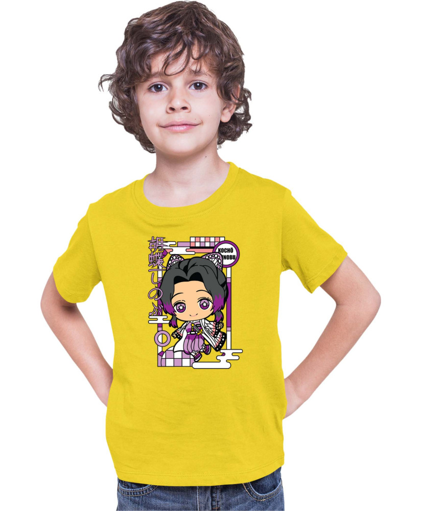 Детска Тениска Demon Slayer Kimetsu No Yaiba Chibishinobu