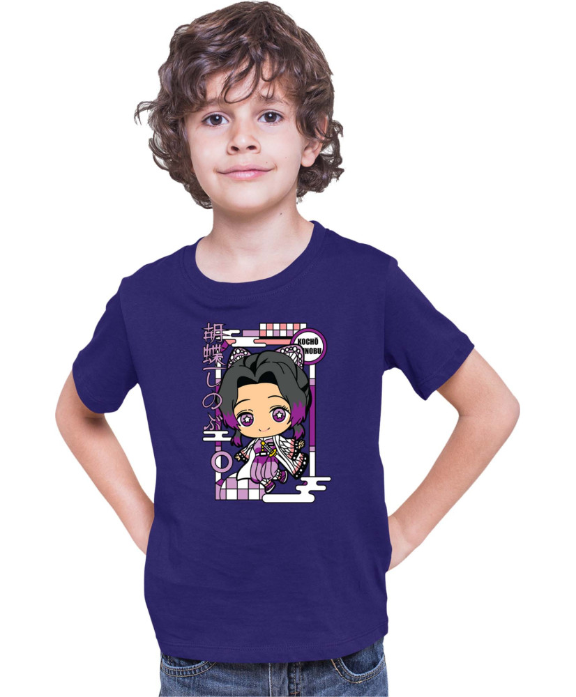 Детска Тениска Demon Slayer Kimetsu No Yaiba Chibishinobu