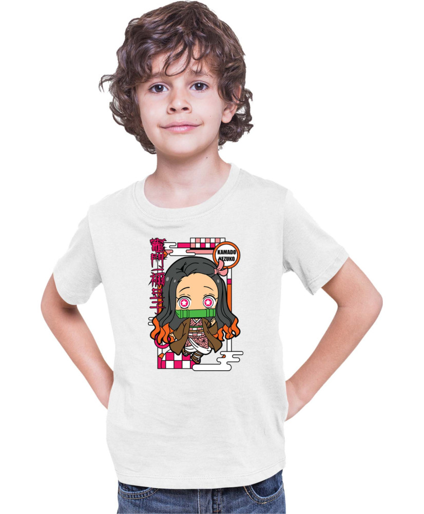 Детска Тениска Demon Slayer Kimetsu No Yaiba Chibinezuko