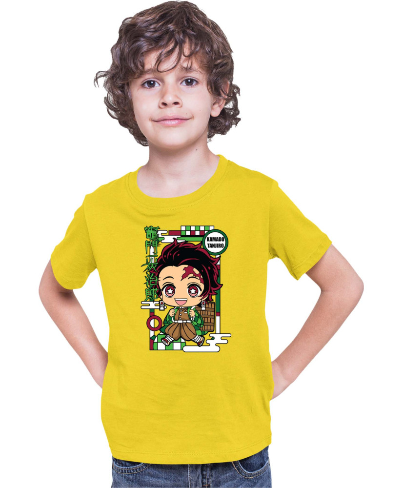 Детска Тениска Demon Slayer Kimetsu No Yaiba Chibitanjiro