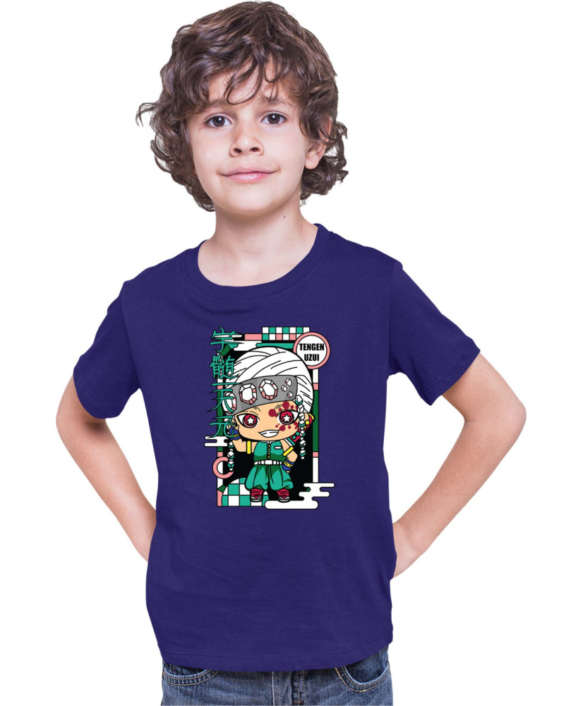 Детска Тениска Demon Slayer Kimetsu No Yaiba Chibitengen