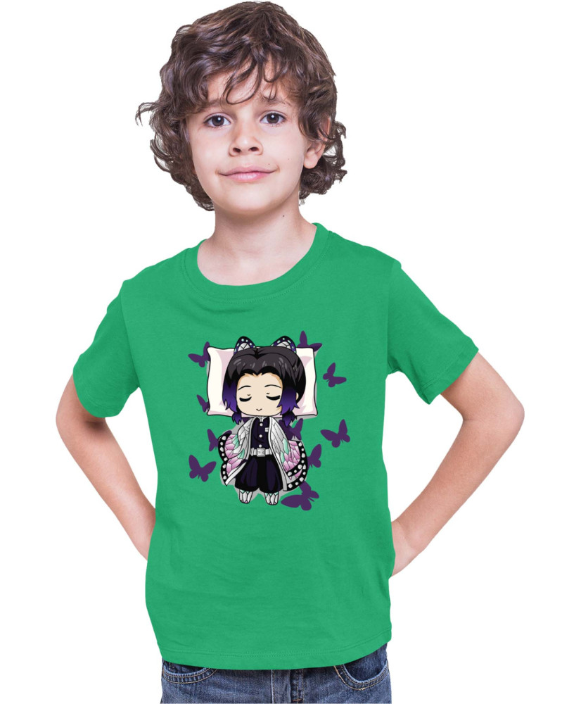 Детска Тениска Demon Slayer Kimetsu No Yaiba Shinobusleep