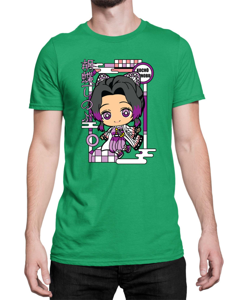 Мъжка Тениска Demon Slayer Kimetsu No Yaiba Chibishinobu