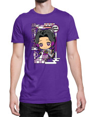 Мъжка Тениска Demon Slayer Kimetsu No Yaiba Chibishinobu