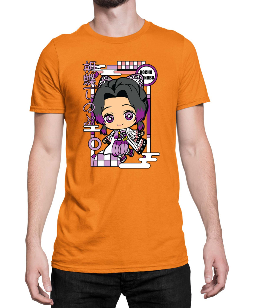 Мъжка Тениска Demon Slayer Kimetsu No Yaiba Chibishinobu