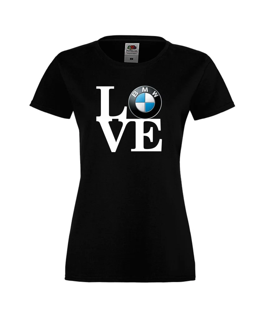 Дамска тениска BMW LOVE white Дамска тениска BMW LOVE white