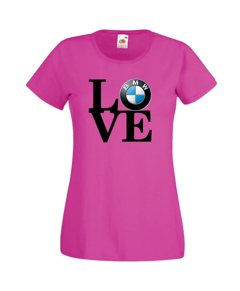 Дамска тениска BMW LOVE black Дамска тениска BMW LOVE black