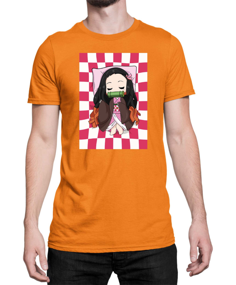 Мъжка Тениска Demon Slayer Kimetsu No Yaiba Nezukosleep