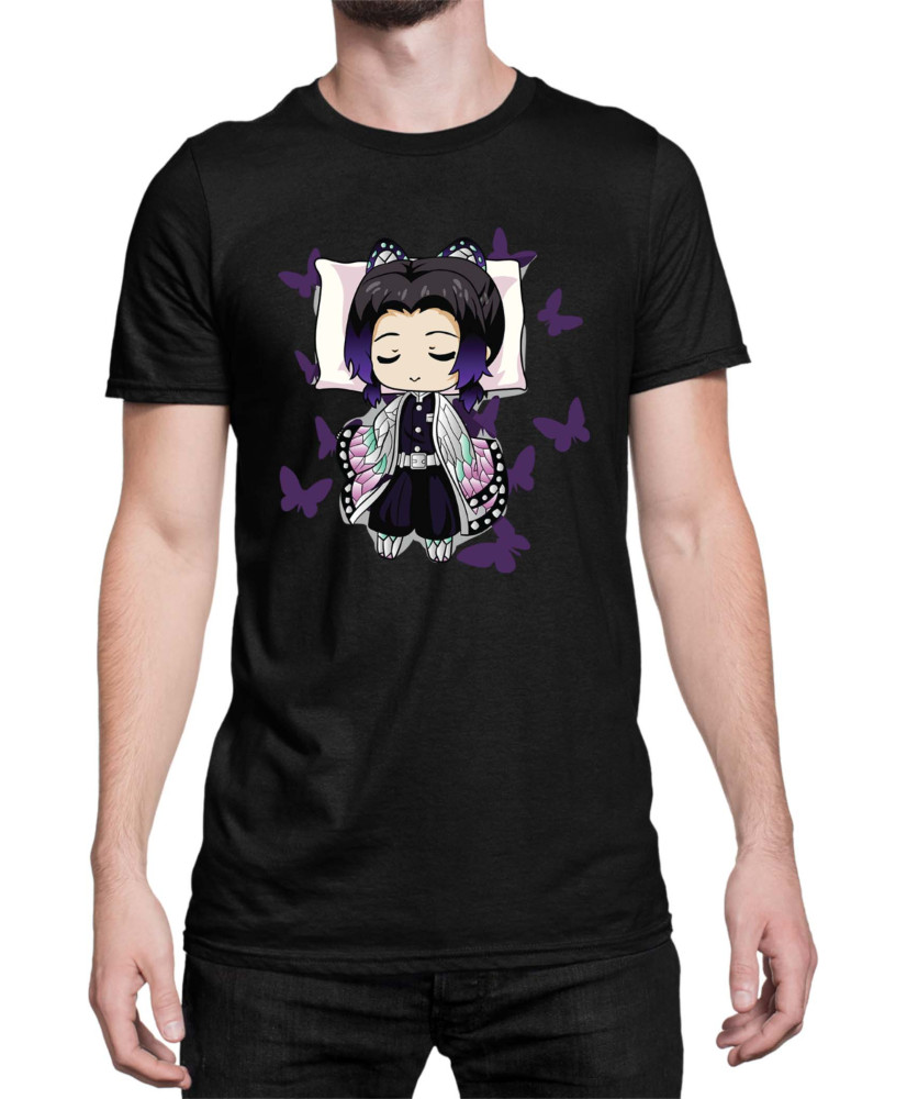 Мъжка Тениска Demon Slayer Kimetsu No Yaiba Shinobusleep