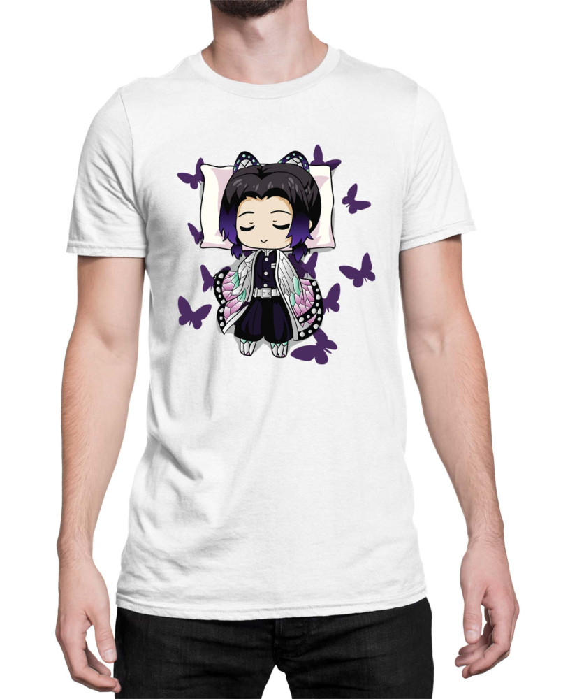 Мъжка Тениска Demon Slayer Kimetsu No Yaiba Shinobusleep