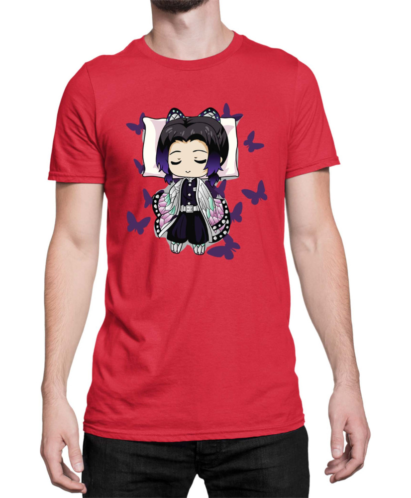 Мъжка Тениска Demon Slayer Kimetsu No Yaiba Shinobusleep