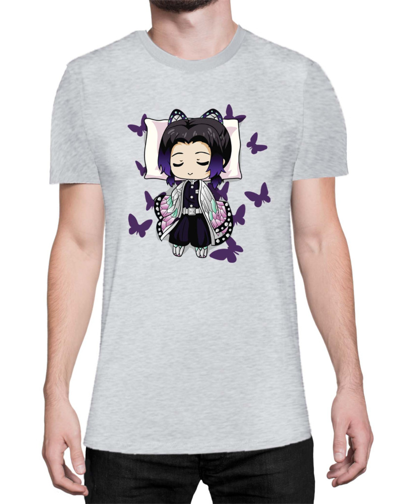 Мъжка Тениска Demon Slayer Kimetsu No Yaiba Shinobusleep