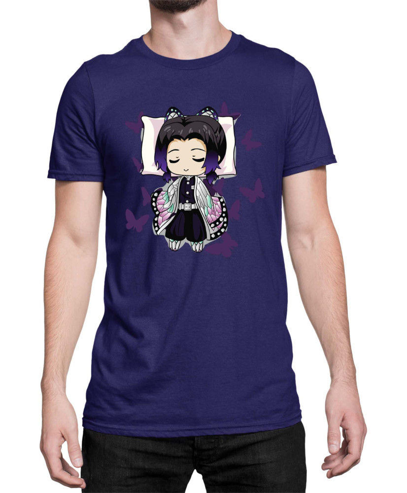 Мъжка Тениска Demon Slayer Kimetsu No Yaiba Shinobusleep