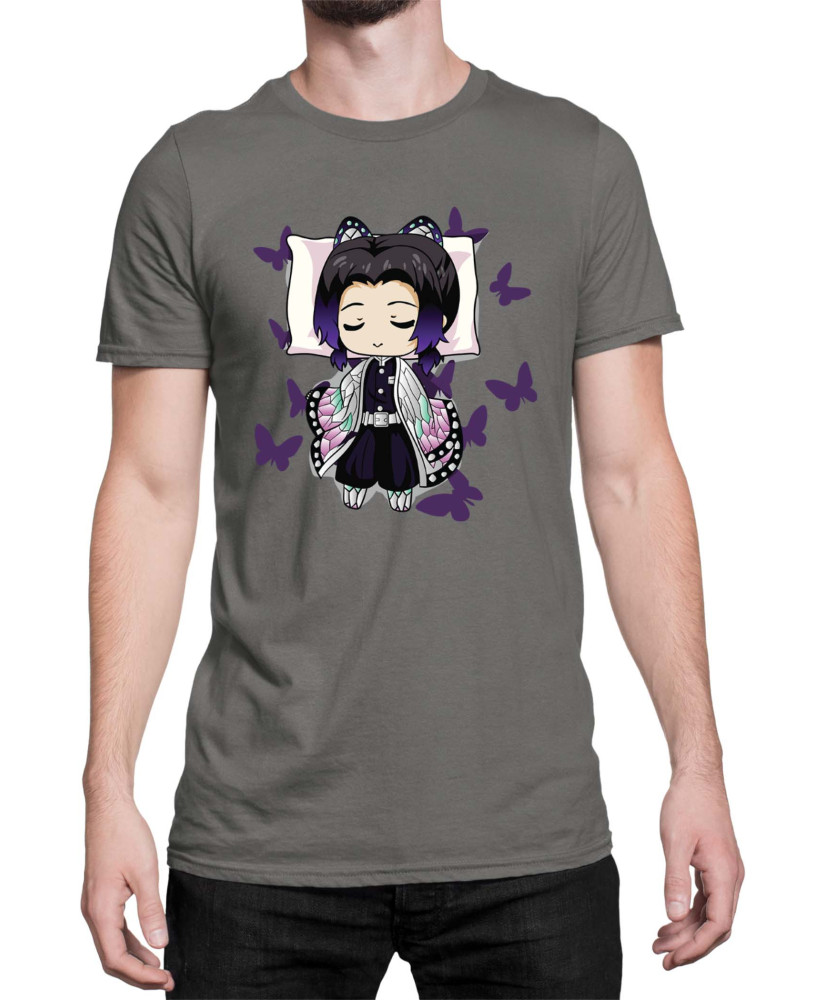 Мъжка Тениска Demon Slayer Kimetsu No Yaiba Shinobusleep