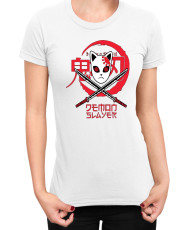 Дамска Тениска Demon Slayer Kimetsu No Yaiba Tengu Mask