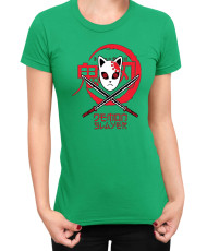 Дамска Тениска Demon Slayer Kimetsu No Yaiba Tengu Mask
