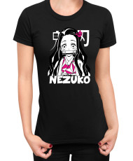 Дамска Тениска Demon Slayer Kimetsu No Yaiba Nezuko Sister