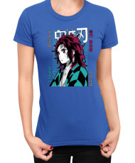 Дамска Тениска Demon Slayer Kimetsu No Yaiba Tanjiro Brother