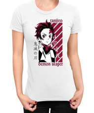 Дамска Тениска Demon Slayer Kimetsu No Yaiba Kamado Training