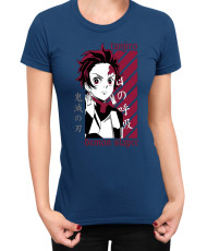 Дамска Тениска Demon Slayer Kimetsu No Yaiba Kamado Training