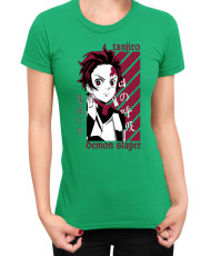 Дамска Тениска Demon Slayer Kimetsu No Yaiba Kamado Training