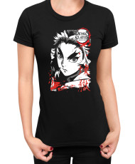 Дамска Тениска Demon Slayer Kimetsu No Yaiba Kyoujuro Rengoku