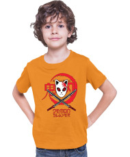 Детска Тениска Demon Slayer Kimetsu No Yaiba Tengu Mask